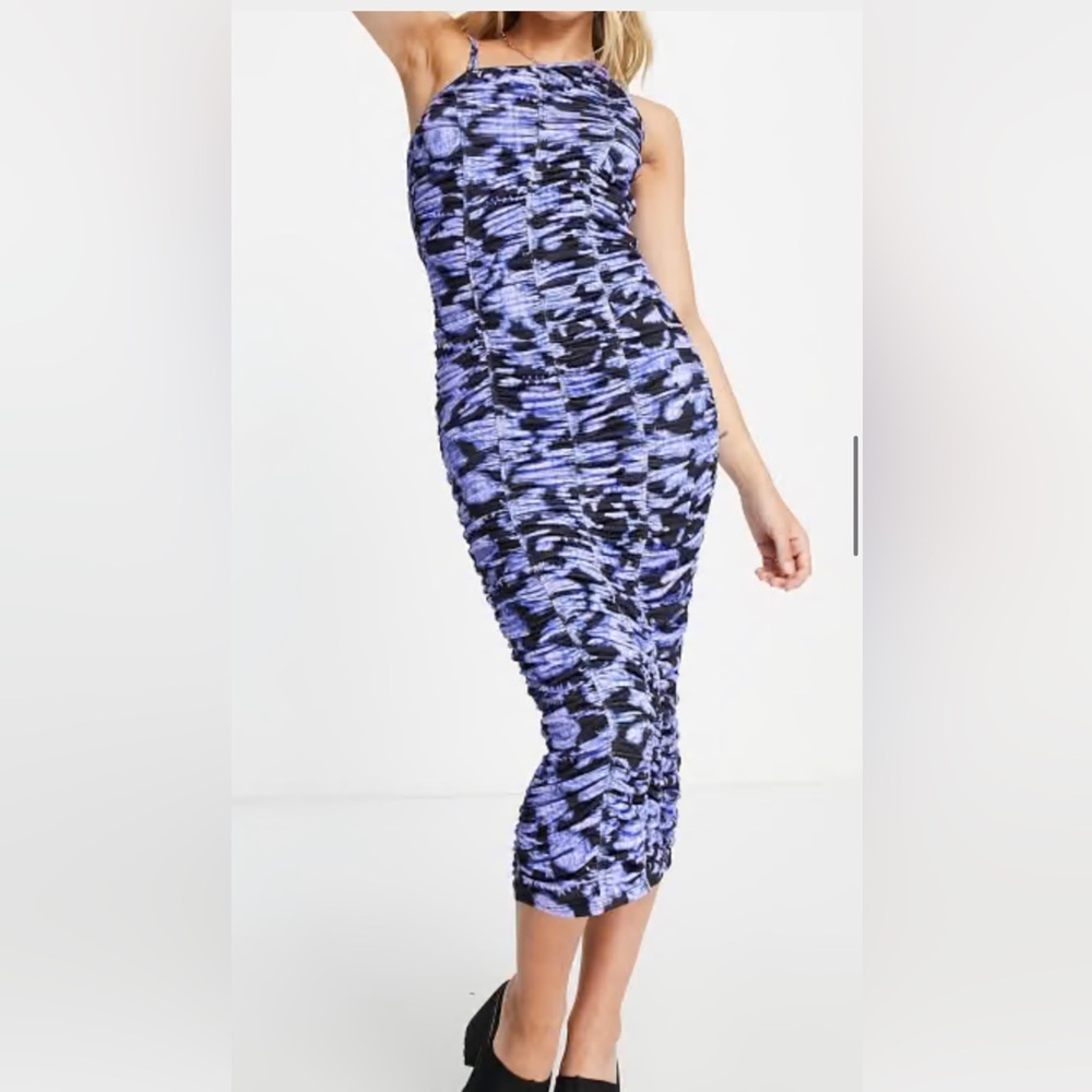 Top shop ruched dress